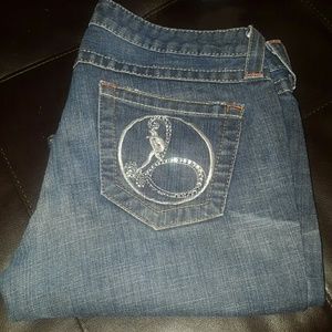 Bebe Kayla denim jeans 30